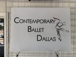 Yard Sign New Contemporary Ballet Dallas logo 